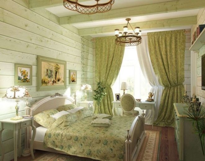 Provence Style Bedroom Design Ideas and 50+ Photos of the best interiors