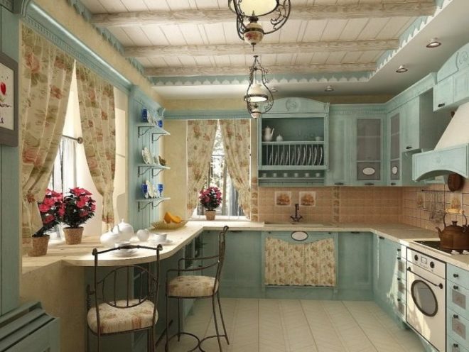 Provence Style Design Ideas and 50+ Photos of the best interiors