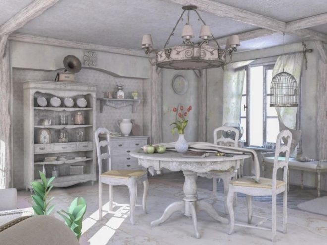 Provence-Style Kitchen Design Ideas and 100+ Photos of the best interiors
