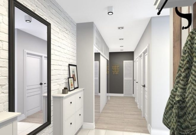Scandinavian Hallway Design Ideas and 50+ Photos of the best interiors