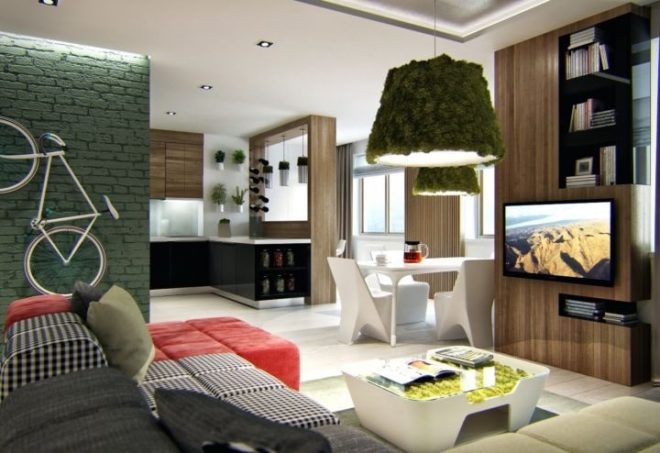 Eco-Style Design Ideas and 50+ Photos of the interiors - Eco Design Styles