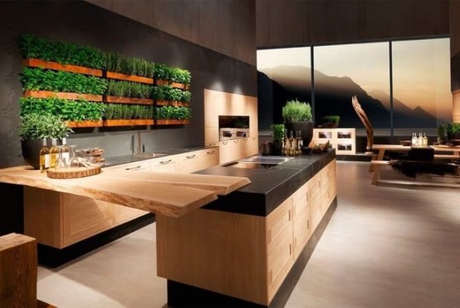 Eco-Style Kitchen Design Ideas and 50+ Photos of the interiors