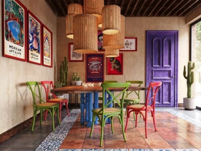Mexican Style Interior Design Ideas and 50+ Photos