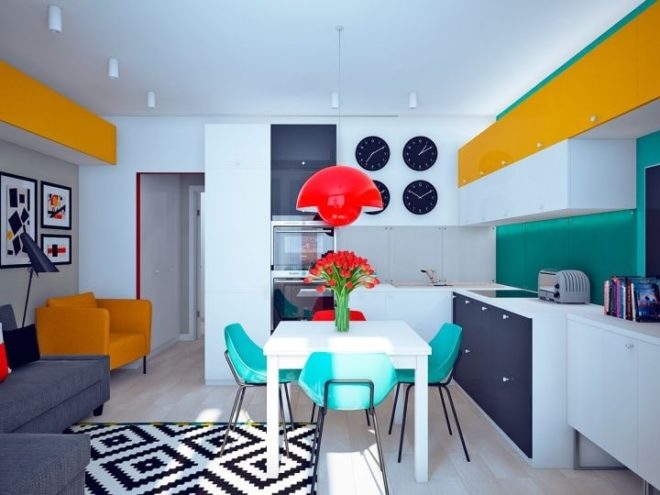 Pop Art Style Interior Design Ideas and 50+ Photos