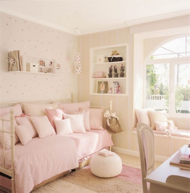 Powdery Color in Interior Design