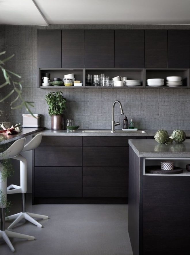 300 Gray Kitchen Design Ideas