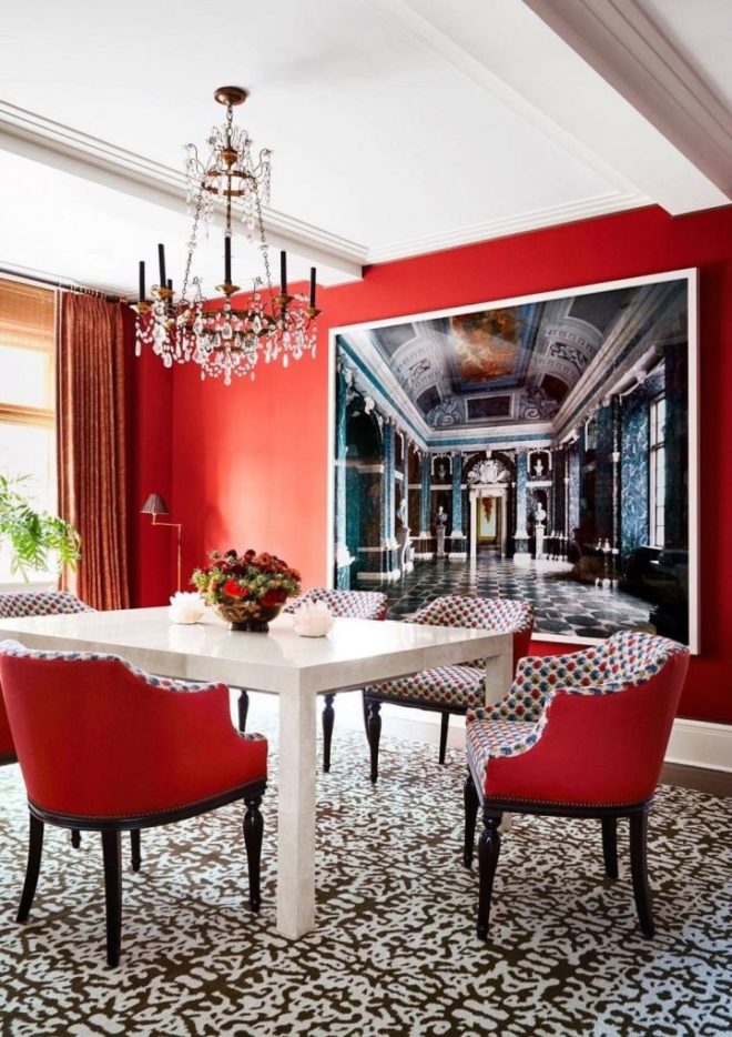 300 Red Living Room Interior Design Ideas