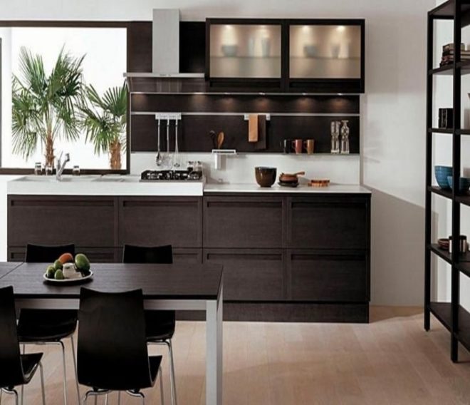 300 White and Brown Kitchen Design Ideas