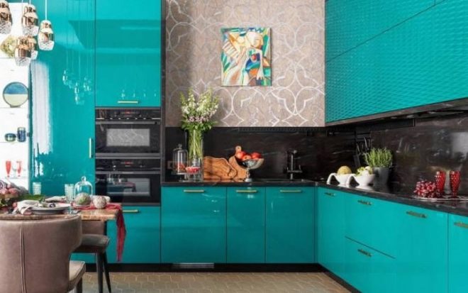 300 Turquoise Kitchen Design Ideas